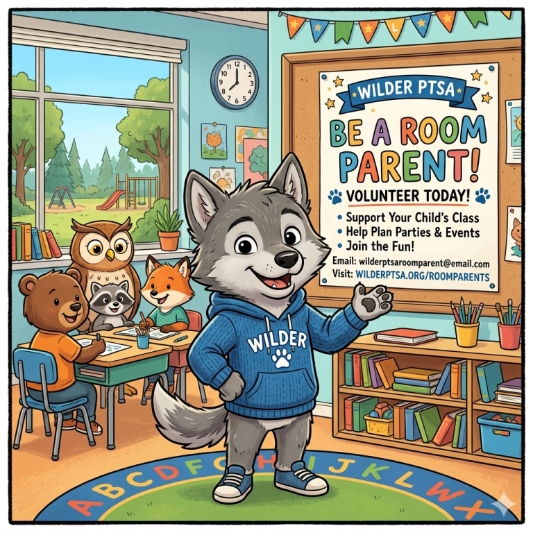 Room Parents & Volunteers Needed!