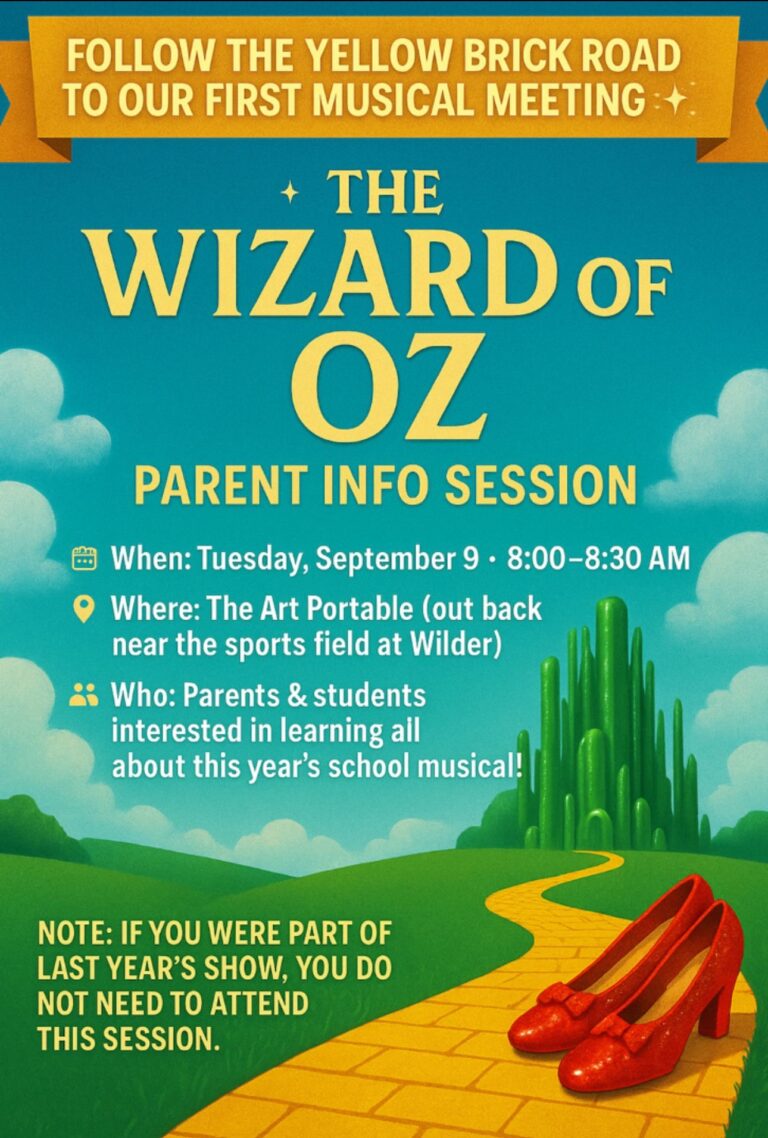 Theater Info Session and Registration