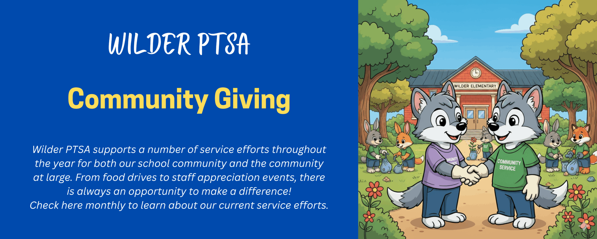 Giving Page Web Banner