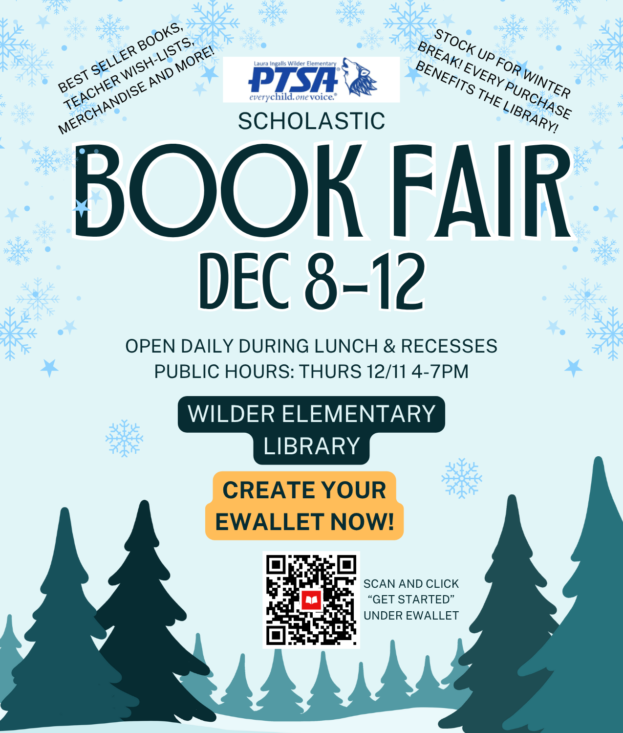 Wilder Elementary Book Fair Flyer_PTSA WEBSITE