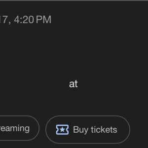 Mariners Game (Sun May 17)