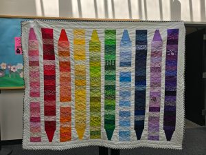 Individual Item – Colorful Crayon Blanket