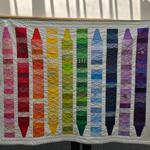 Individual Item - Colorful Crayon Blanket
