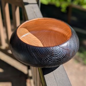 Individual Item - Hand turned decorative bowl