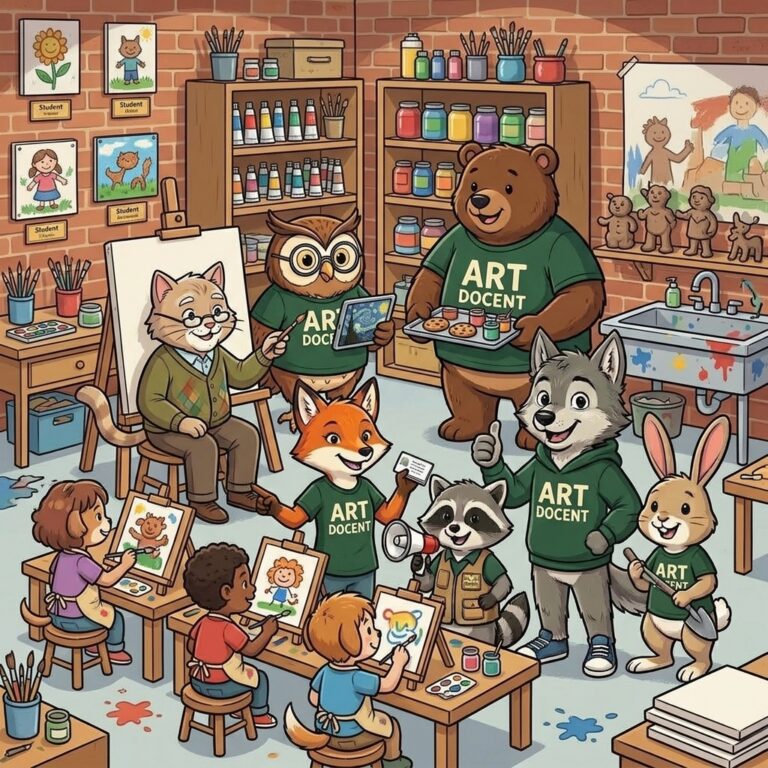 Art docents needed